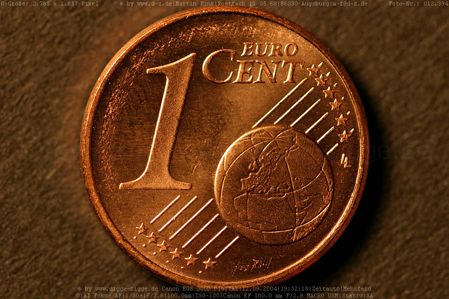 1 Euro-Cent Münze