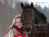 Pferde Desktop-Kalender Februar 2010